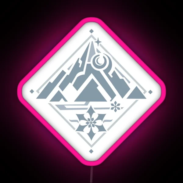 Dragonspine A Frozen Realm RGB Neon Sign