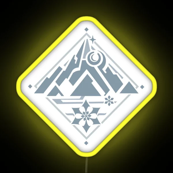 Dragonspine A Frozen Realm RGB Neon Sign