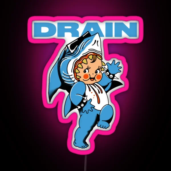 DRAIN BAND Essential Led RGB Neon Sign