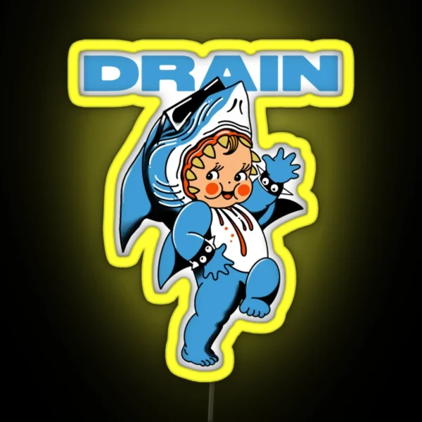 DRAIN BAND Essential Led RGB Neon Sign