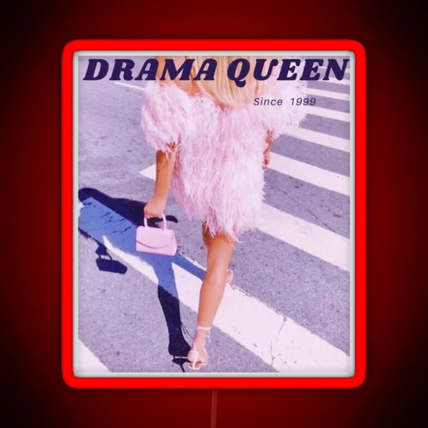 Drama Queen RGB Neon Sign