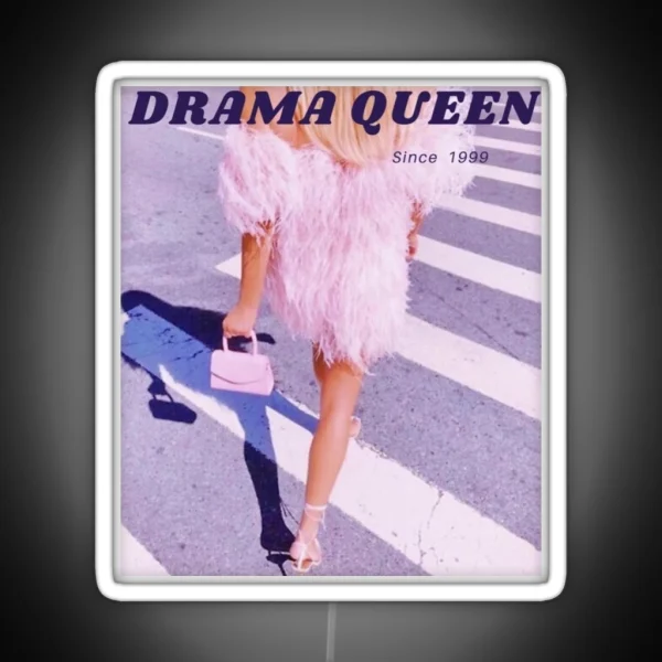 Drama Queen RGB Neon Sign