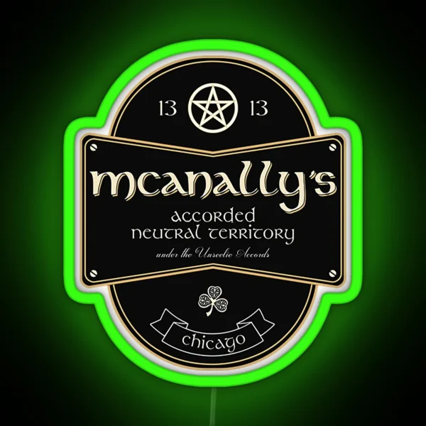 Dresden Files Ledmcanally S Pub RGB Neon Sign