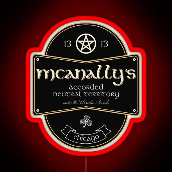 Dresden Files Ledmcanally S Pub RGB Neon Sign