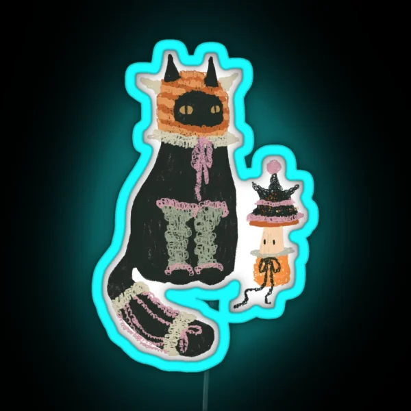 Dressed Up RGB Neon Sign