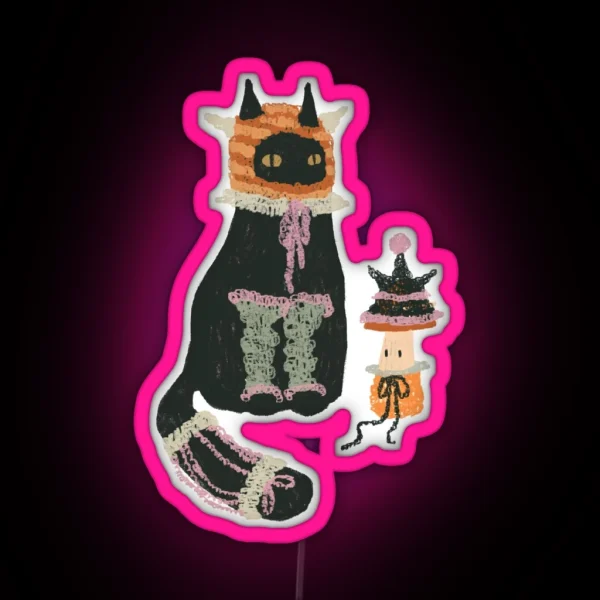 Dressed Up RGB Neon Sign