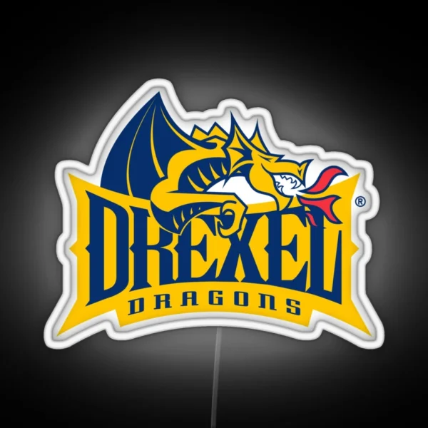 Drexel Dragons Women S College Ncaa Led Ppdxl01 RGB Neon Sign