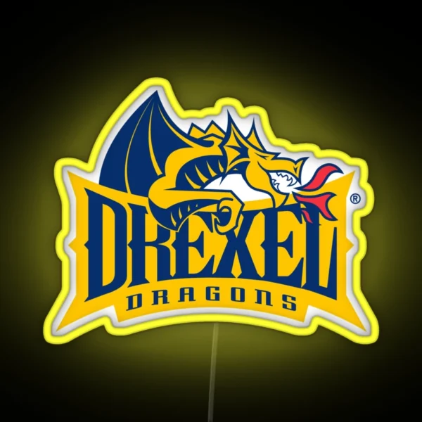 Drexel Dragons Women S College Ncaa Led Ppdxl01 RGB Neon Sign
