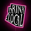 RGB LED Arizona State Outline Neon Sign for Local Craft Beers