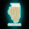Neon Illinois Beer Lover's Guide to Drinking Local Craft Beer Signs