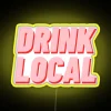 Brighten Your Business with Customizable Colorful Drink Local Neon Sign Displays