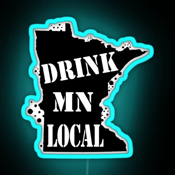 Drink MN Local RGB Neon Sign