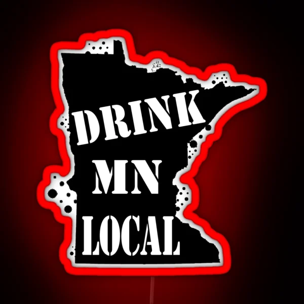 Drink MN Local RGB Neon Sign