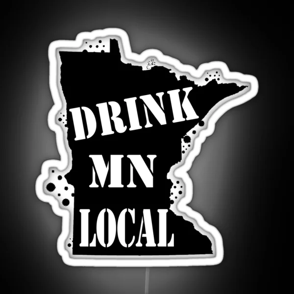 Drink MN Local RGB Neon Sign