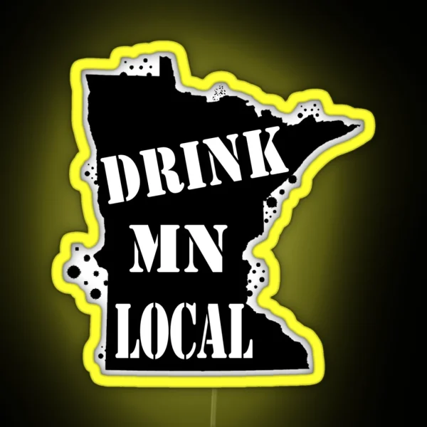 Drink MN Local RGB Neon Sign