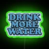 Add a touch of whimsy with this colorful neon drink reminder