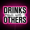 Unique Handmade RGB Neon Sign with Customizable Quote or Phrase