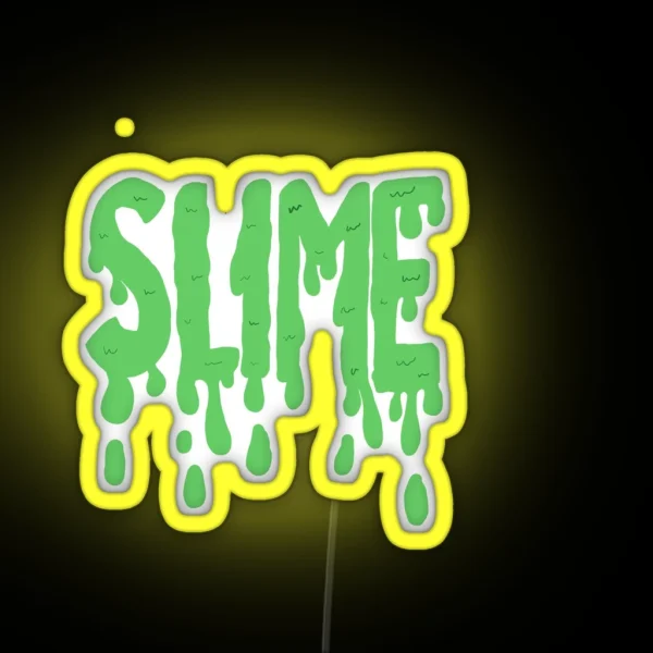 Dripping Slime RGB Neon Sign