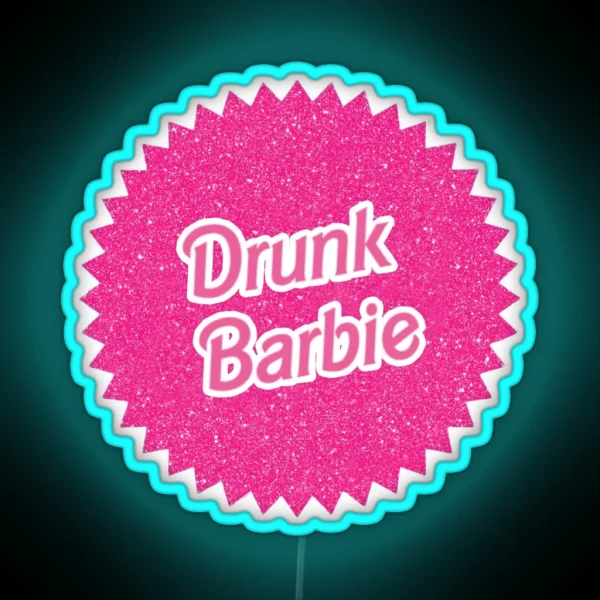 Drunk Barbie RGB Neon Sign