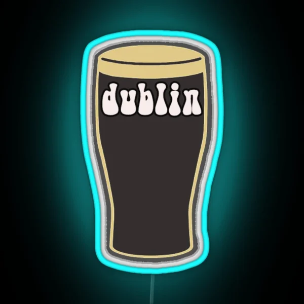 Dublin Pint RGB Neon Sign