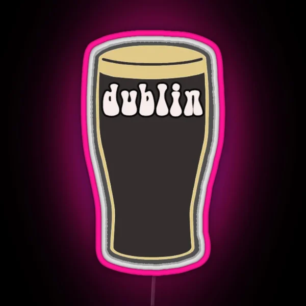 Dublin Pint RGB Neon Sign