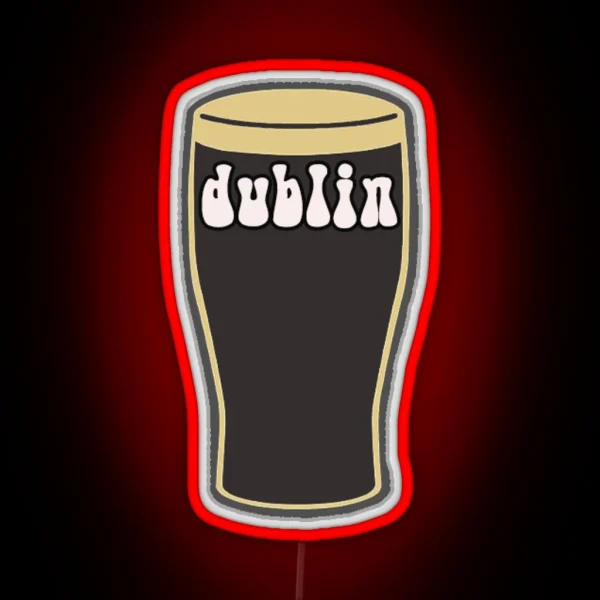 Dublin Pint RGB Neon Sign