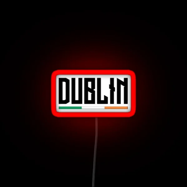 Dublin RGB Neon Sign
