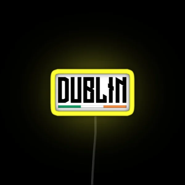 Dublin RGB Neon Sign