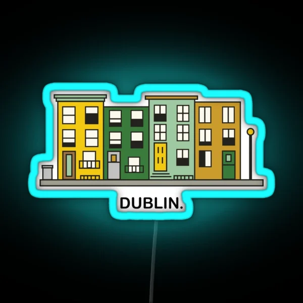 Dublin RGB Neon Sign