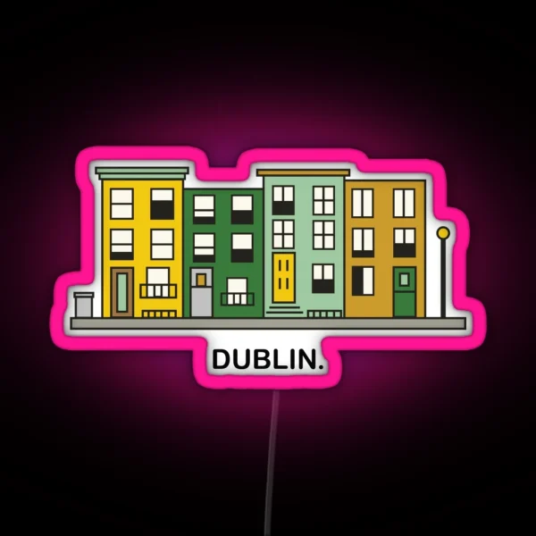 Dublin RGB Neon Sign