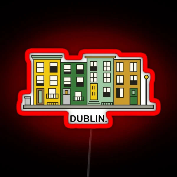 Dublin RGB Neon Sign