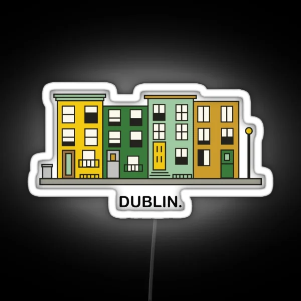 Dublin RGB Neon Sign