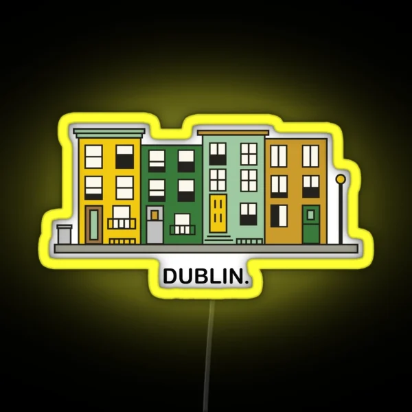 Dublin RGB Neon Sign