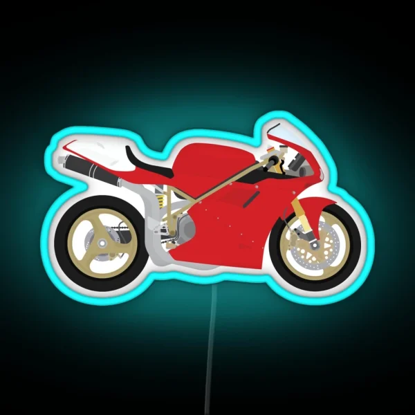 Ducati 916 748 996 998 RGB Neon Sign