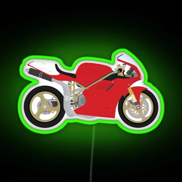 Ducati 916 748 996 998 RGB Neon Sign