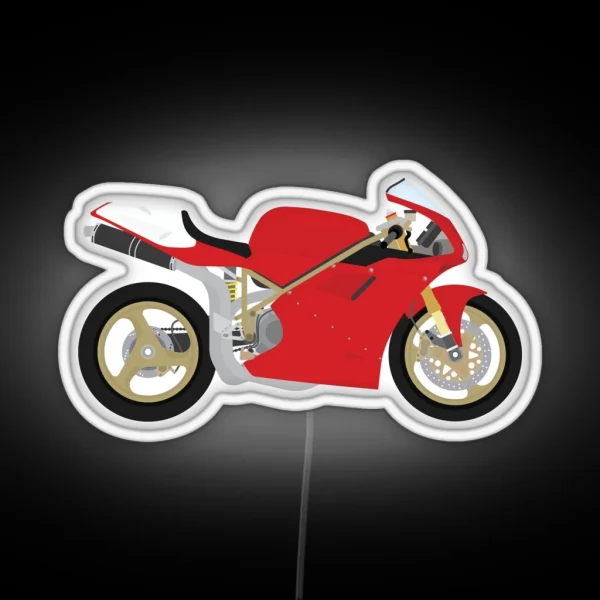 Ducati 916 748 996 998 RGB Neon Sign
