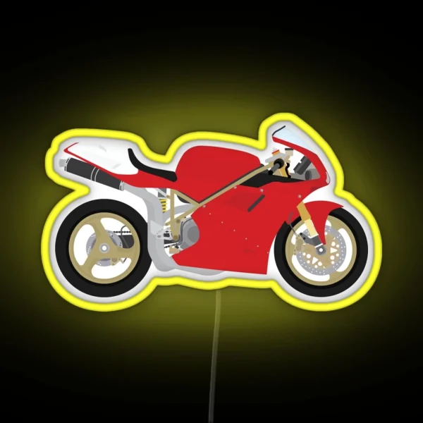 Ducati 916 748 996 998 RGB Neon Sign