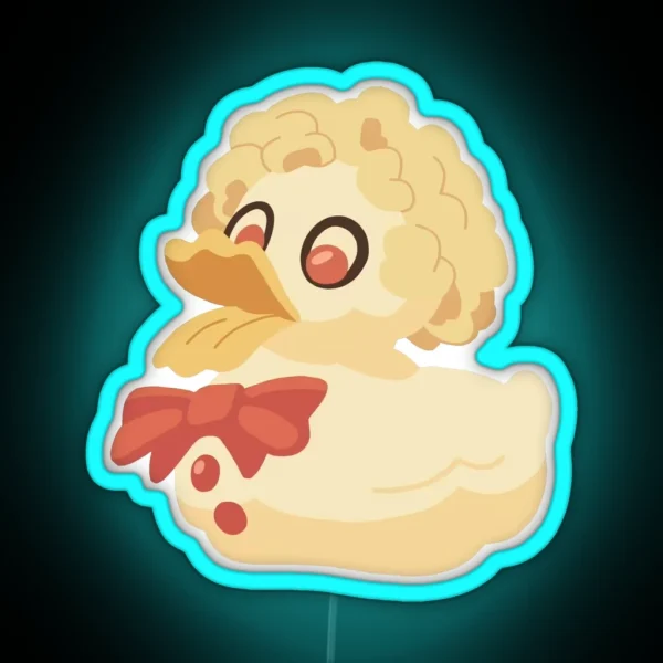 Duck Cake RGB Neon Sign