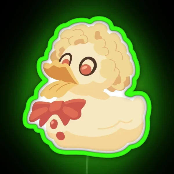 Duck Cake RGB Neon Sign