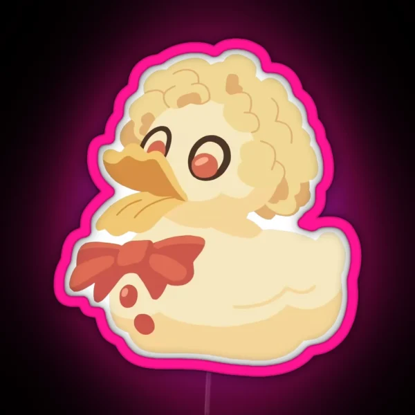 Duck Cake RGB Neon Sign