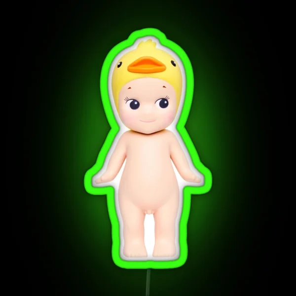 Duck Sonny Angel RGB Neon Sign