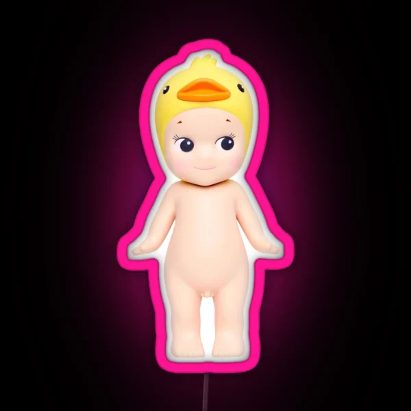 Duck Sonny Angel RGB Neon Sign