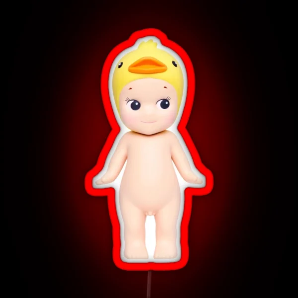 Duck Sonny Angel RGB Neon Sign
