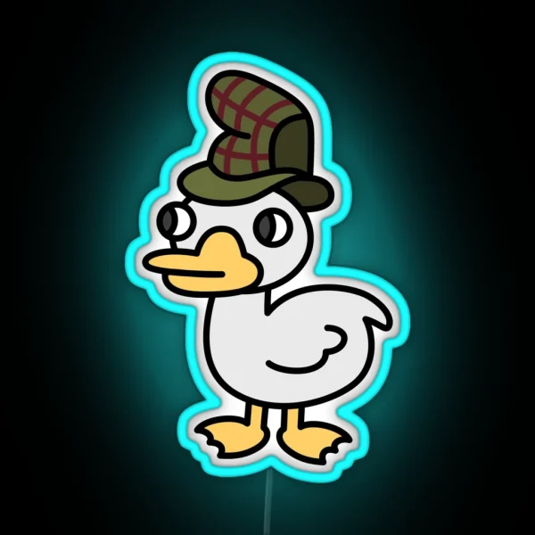 Ducktective RGB Neon Sign