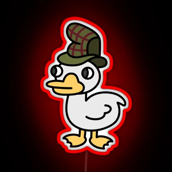 Ducktective RGB Neon Sign