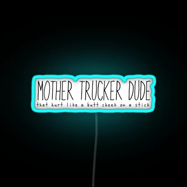 Dude Vine RGB Neon Sign