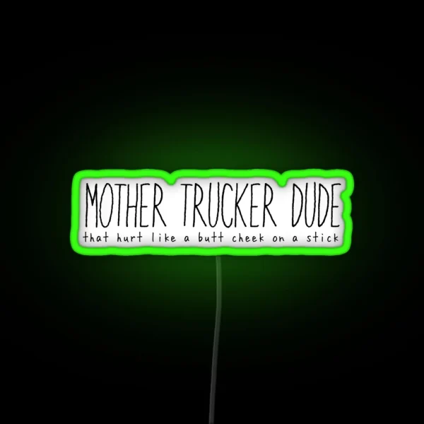 Dude Vine RGB Neon Sign