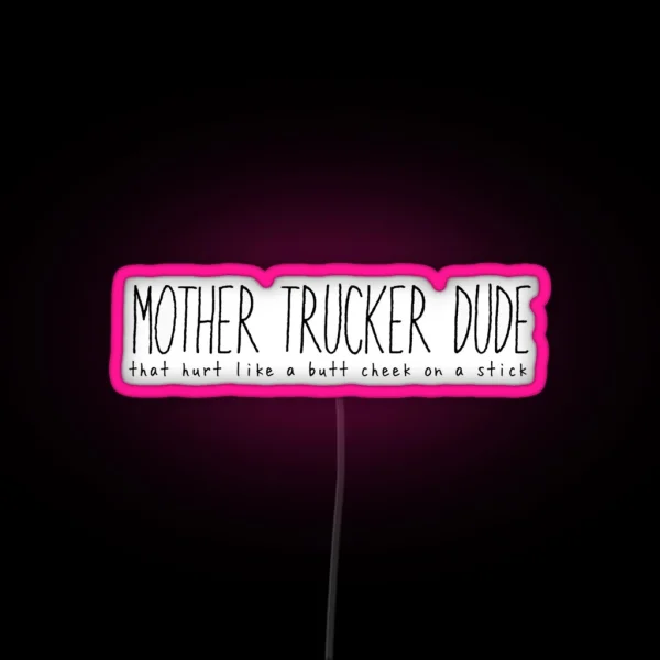 Dude Vine RGB Neon Sign