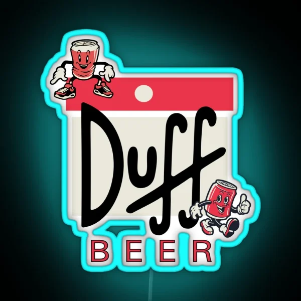 Duff Beer RGB Neon Sign