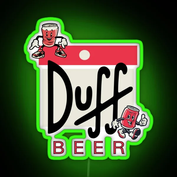 Duff Beer RGB Neon Sign